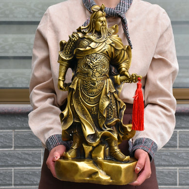 Wealth Enhancer and Protector Guan Gong Statue many millionaires this is a must have  Protection and Wealth
