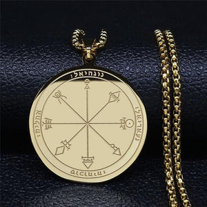 NEW Protection Good Luck Wealth Seal Of Solomon Necklace 3 colors FREE SHIPPING