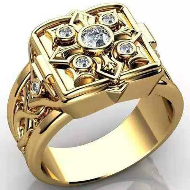 UNISEX GOLD WISH RING Wear this with intention inside and it will come to you.