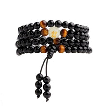 Wealth Health Magnetic Luck Obsidian Stone Bracelet Retail $65 FREE SHIPPING